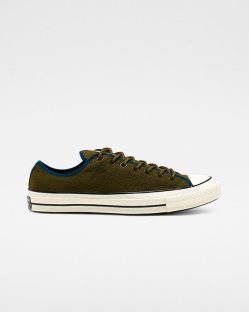 Converse East Village Explorer Chuck 70 Férfi Rövidszárú Olivazöld | KGFQMVP-HU